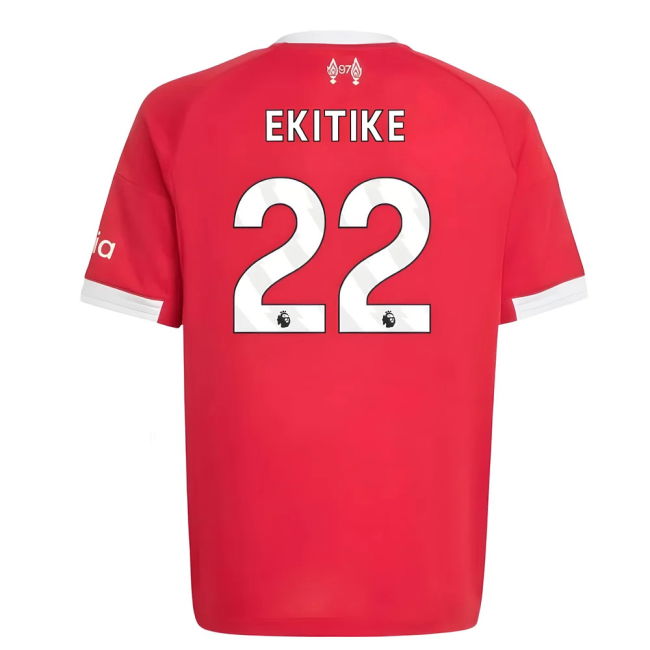 Official 2025-2026 Liverpool Home With Retro Design - Captain