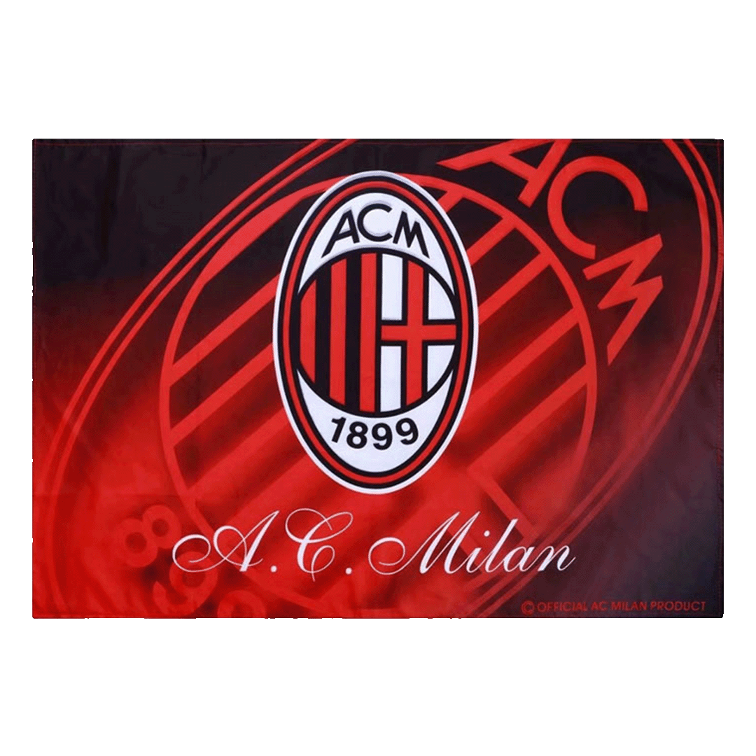 AC Milan Flag Red Authentic Kit