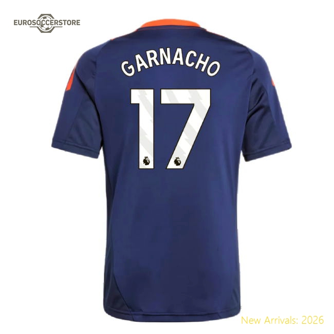 High-quality Man Utd Kids Garnacho Jersey 2024-2025 Flexible