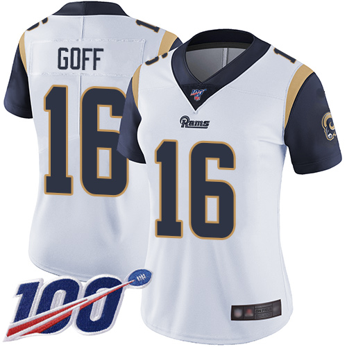 Official NFL s Los Angeles Rams #16 Jared Goff Red Limi-v3