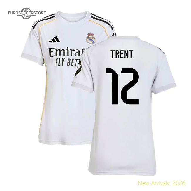 Supporter 2025-2026 Real Madrid Home Shirt (Womens) (Trent 12)