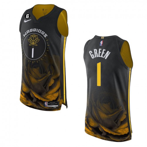 Nike Warriors Black State Warriors #1 Jersey - Budget-Friendly