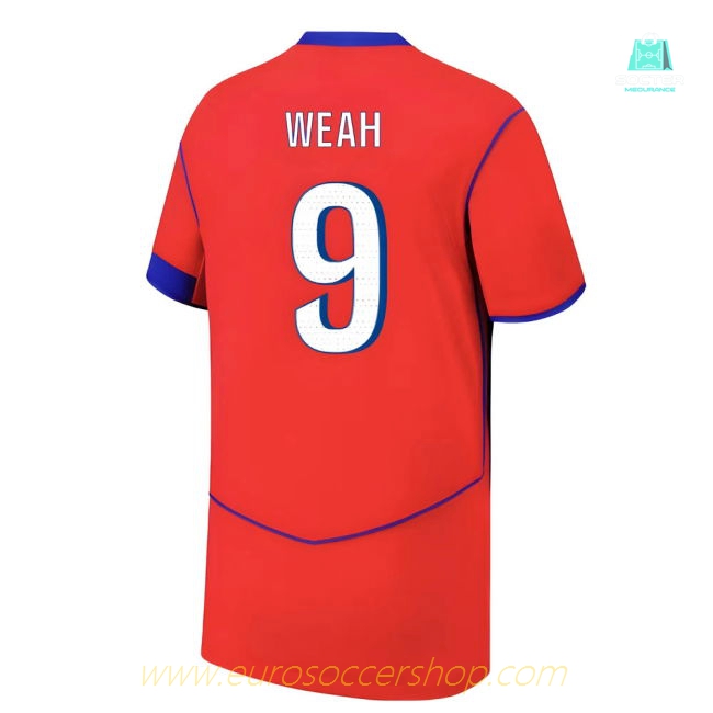 2025-2026 PSG Third Shirt (Kids) (Weah 9)