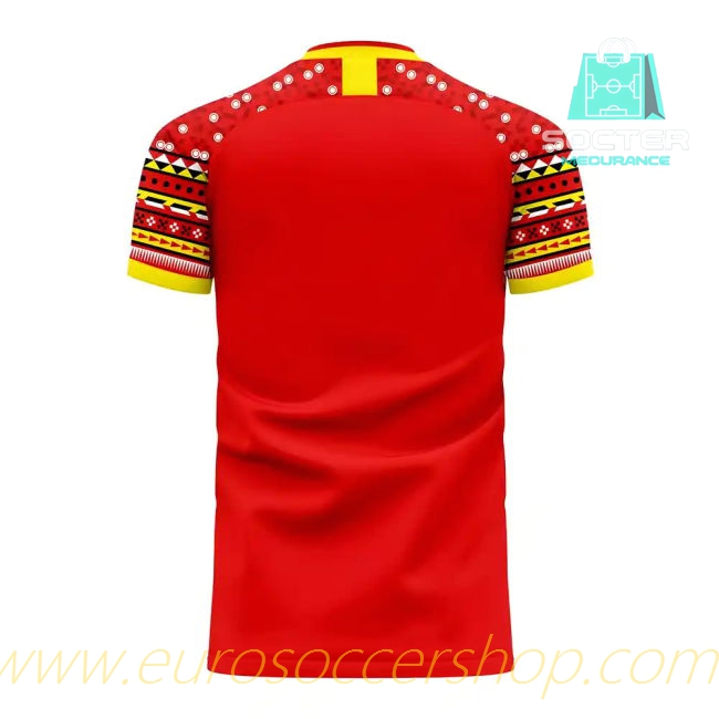 International 2025-2026 Season Belgium Home Football Shirt Libero (COURTOIS 1)