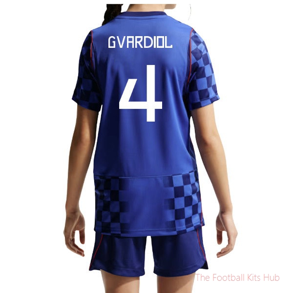 Performance Croatia 2026-2027 Away Shirt (Kids) (Gvardiol 4)