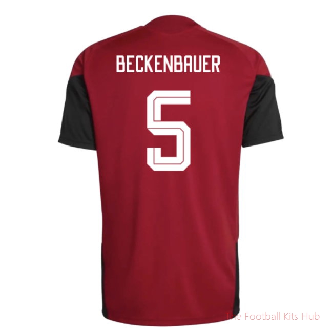 [JED] 2026/27 Germany Training Jersey (Red) (Beckenbauer 5)