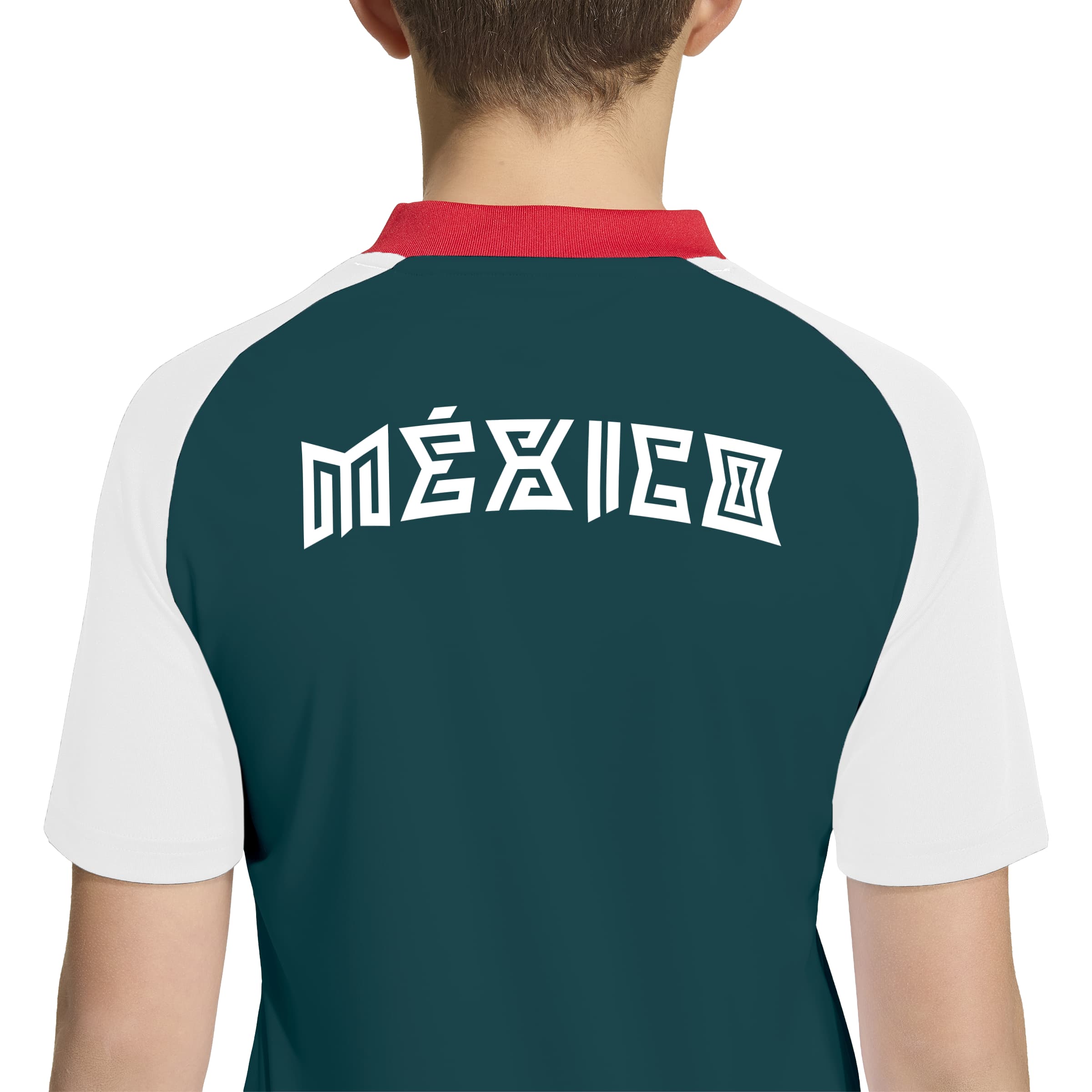 [JED] Mexico National Team Youth 2026 Pre-Match Jersey Top - White