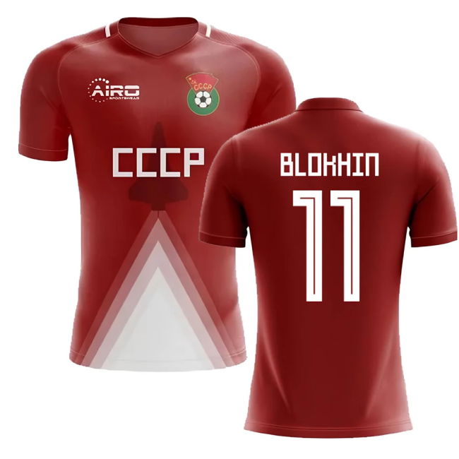 Ussr Home Concept Football Shirt (Blokhin 11) Premium Oranje