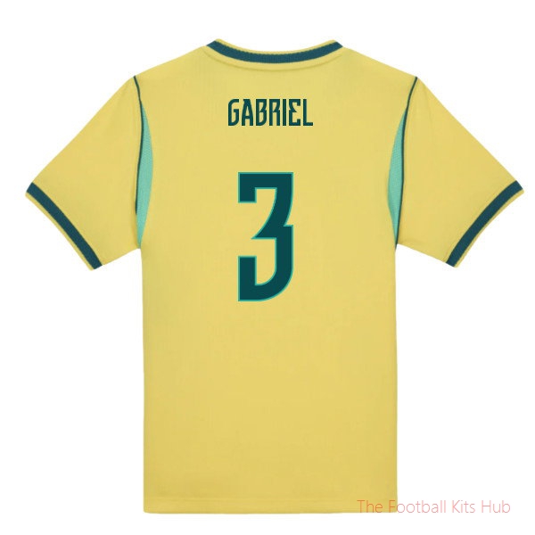 Club Brazil Home Little Boys 2026-2027 Mini Kit (Gabriel 3)