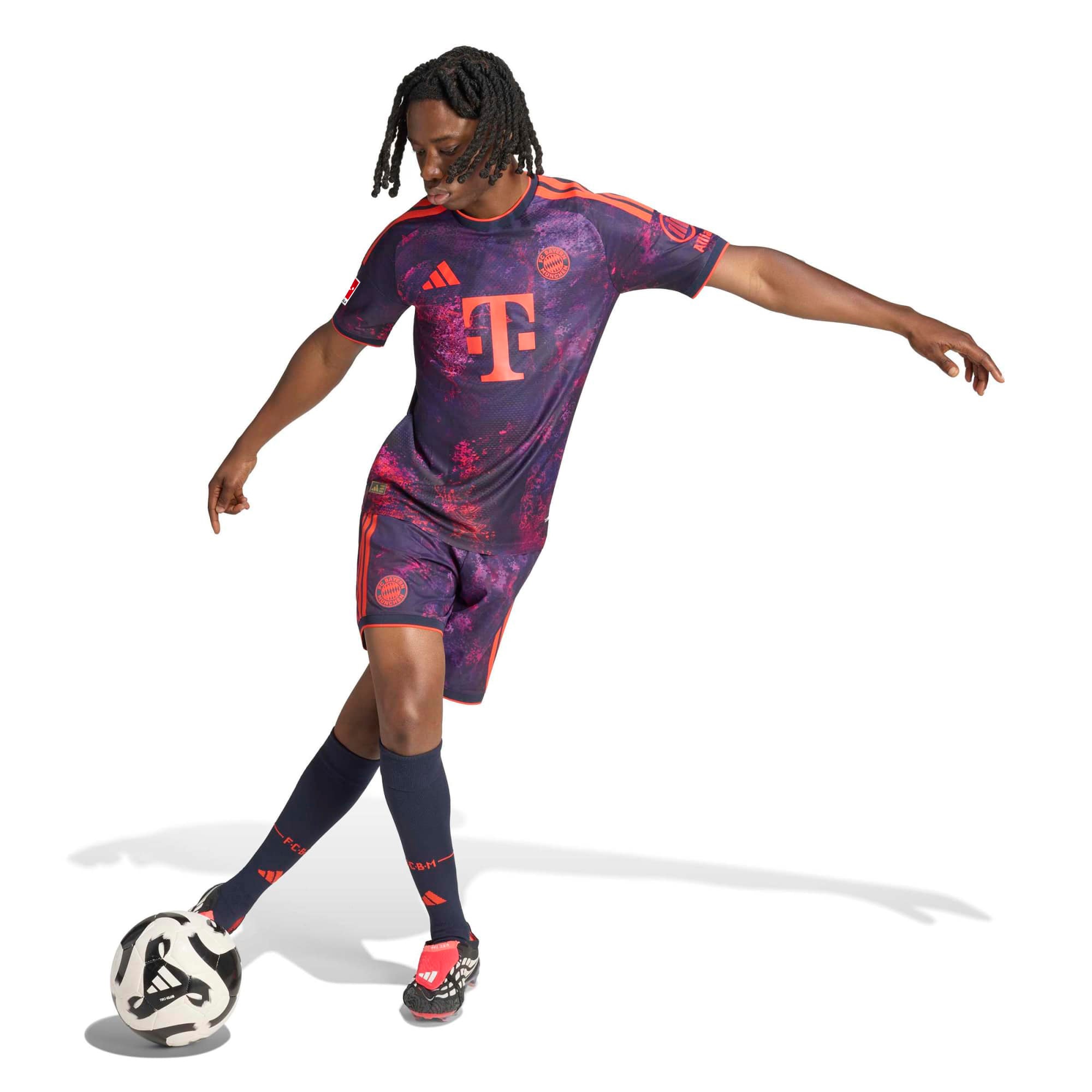 [SJH] Bayern Munich 2026/27 Third On-Field Authentic Patch Jersey - Purple