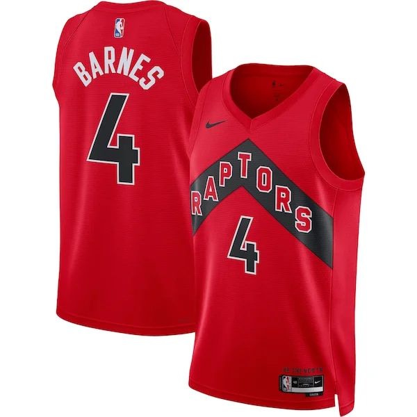 Scottie Barnes TOR Swingman Jersey - superior NBA - Red training