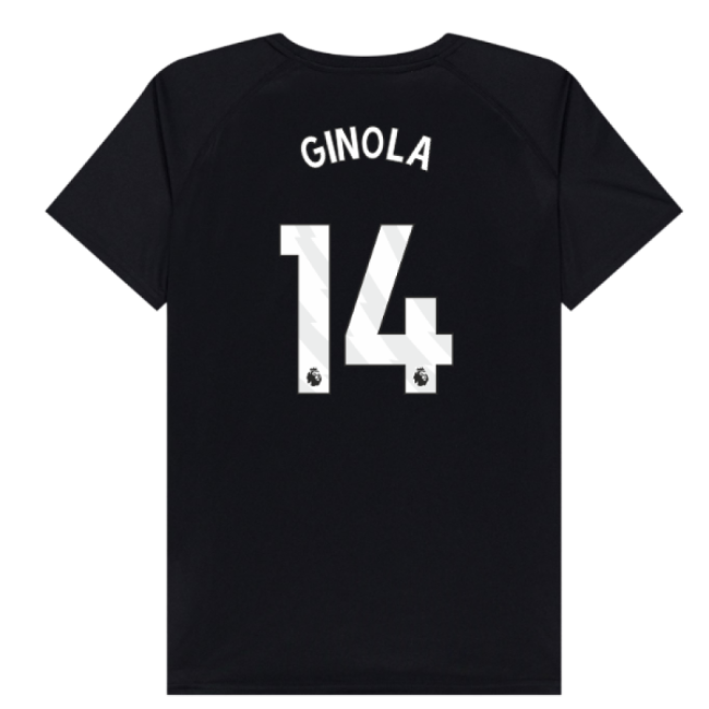Newcastle Newcastle Poly T Shirt Black Kids Ginola #14 Premium Qual...