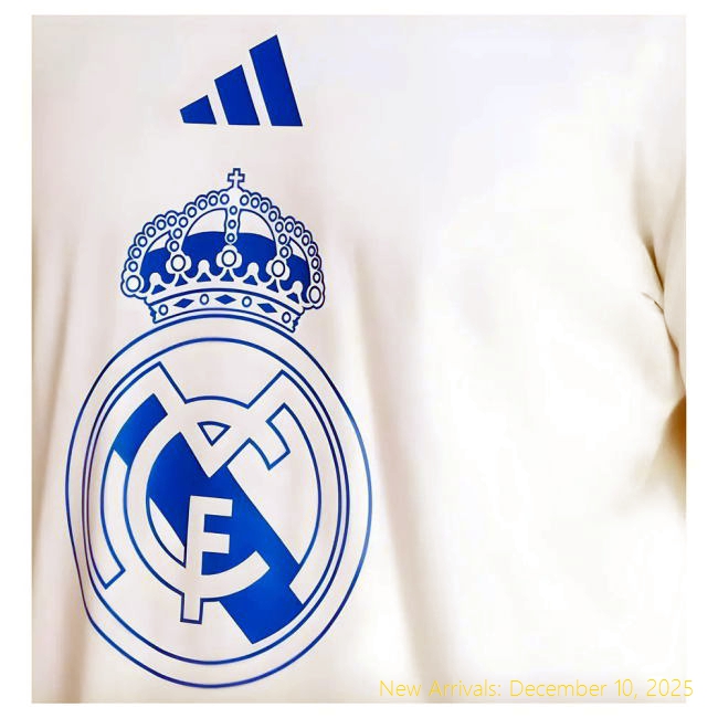 High-Quality 2024-2025 RM Real Madrid DNA Graphic Tee (White) (Ronaldo