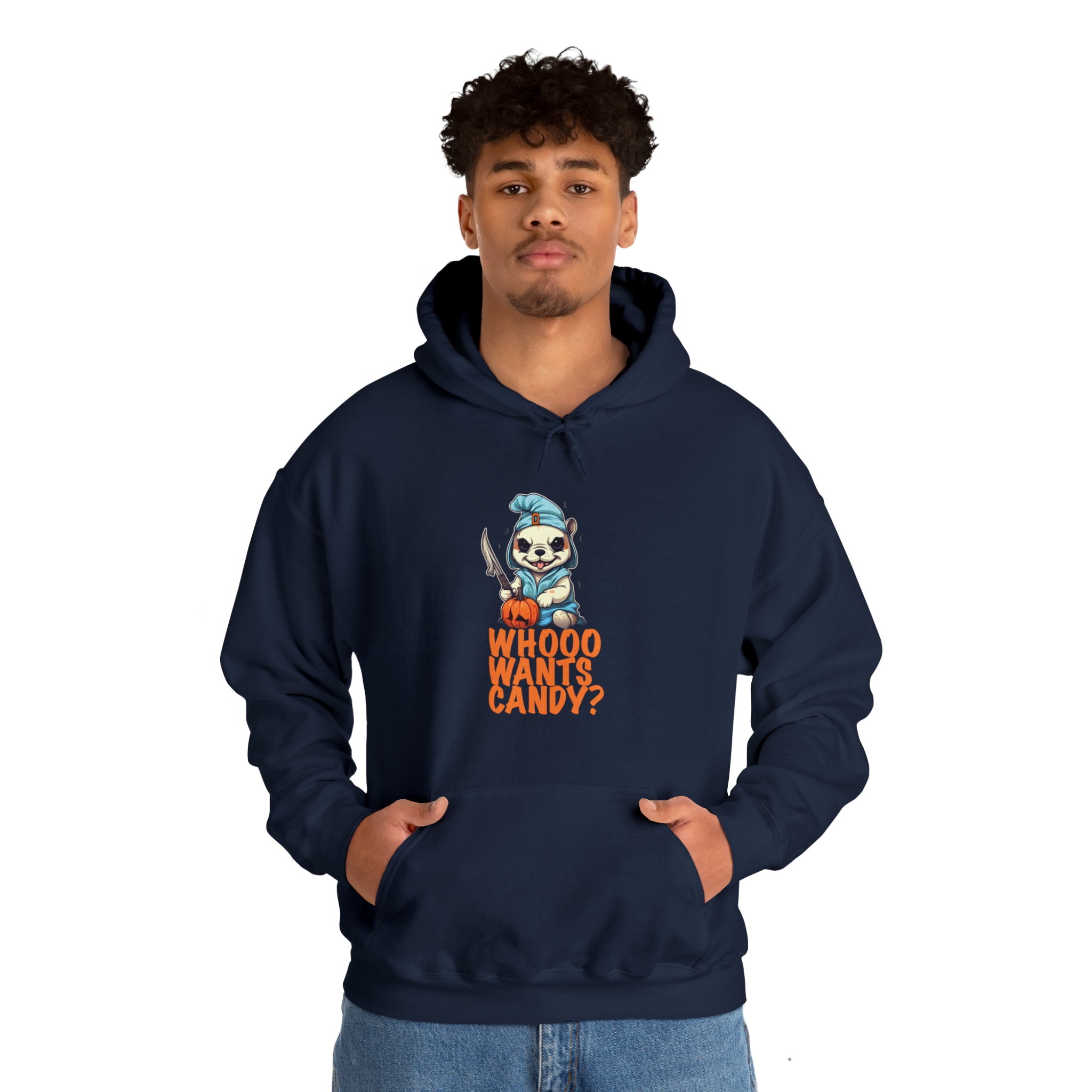Whoo Wants Candy Halloween Unisex Hoodie