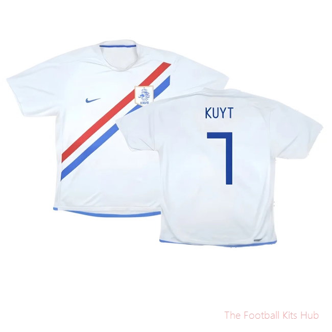 Holland 2006-08 Away Shirt ((Very Good) S) (Kuyt 7)