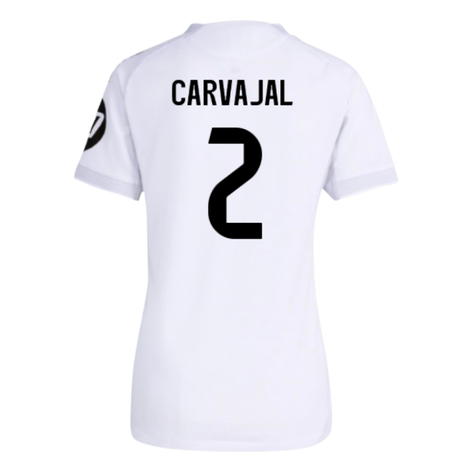 Professional-Grade 2025-2026 Real Madrid Authentic Home Shirt (Womens) (Carvajal