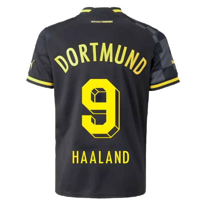 2022-2023 Borussia Dortmund Away Shirt - Kids (HAALAND 9)
