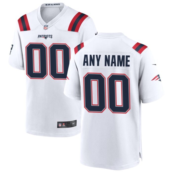 None Men's NE Patriots Classic Game-Ready Jersey Football Apparel