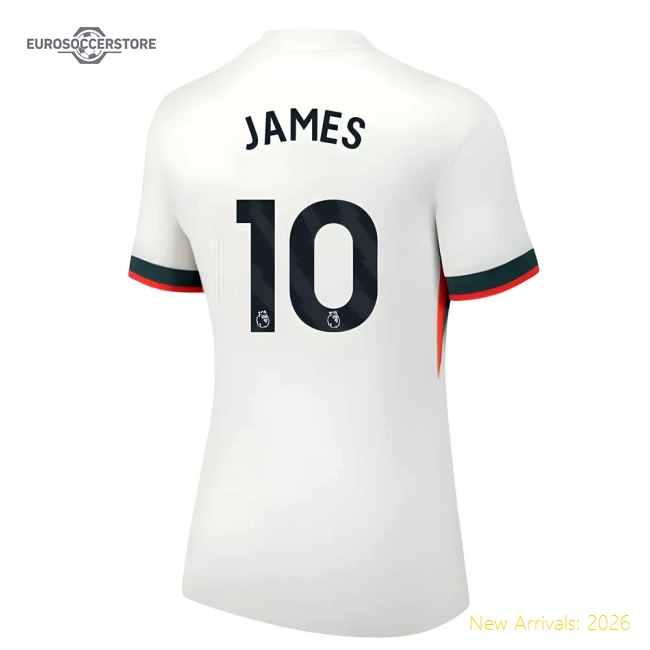 Elegant Womens Chelsea James Jersey 2025-2026 Flexible Flattering