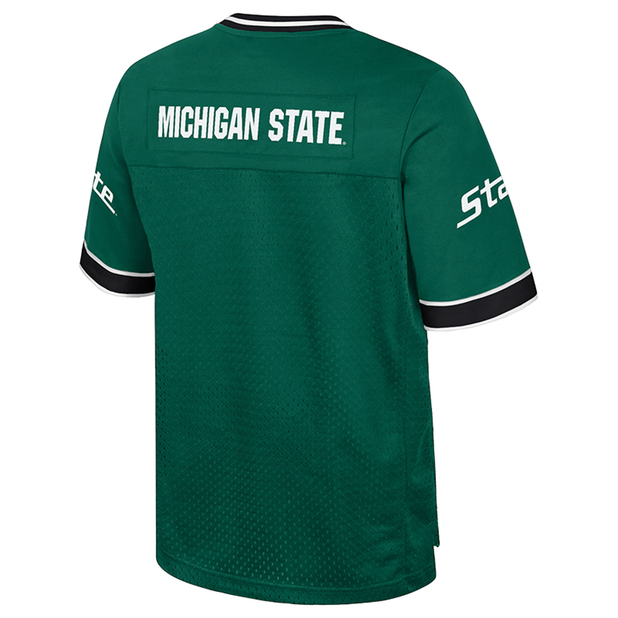 Men's Colosseum Green Michigan State Spartans Nothing But The Hits Football Jersey