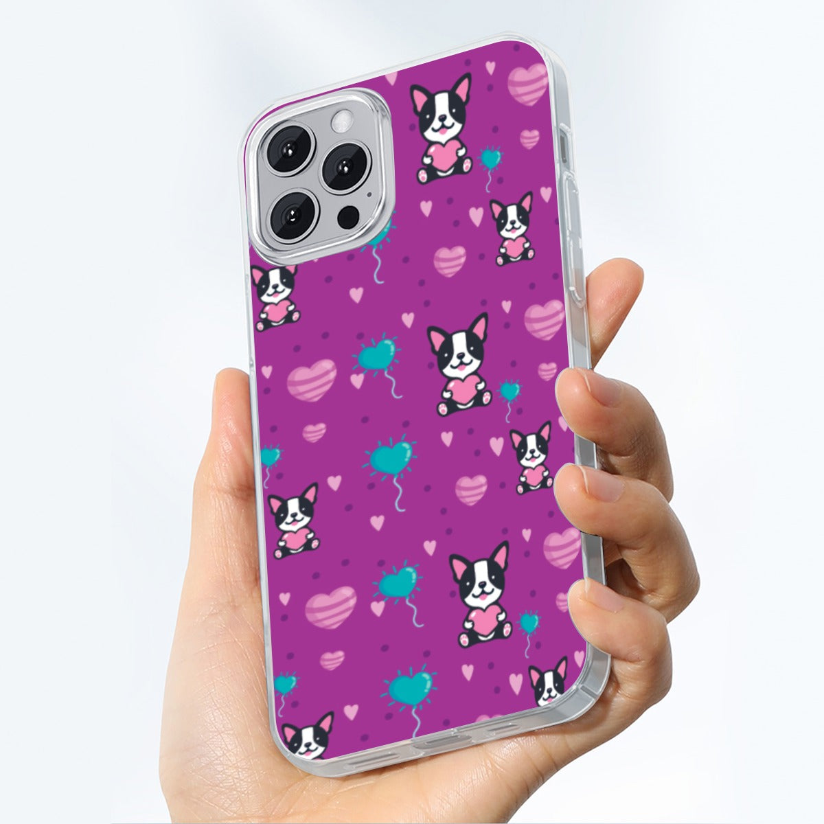 French Bulldog Georgia Iphone Case For Boston Terrier Lovers Durable Dog Item