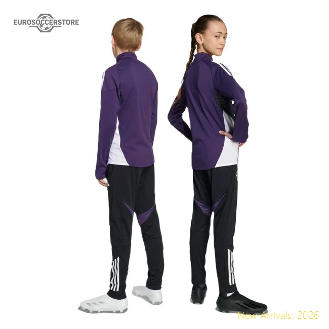 2025-2026 Man Utd Training Pants (Black) - Kids Fan Edition