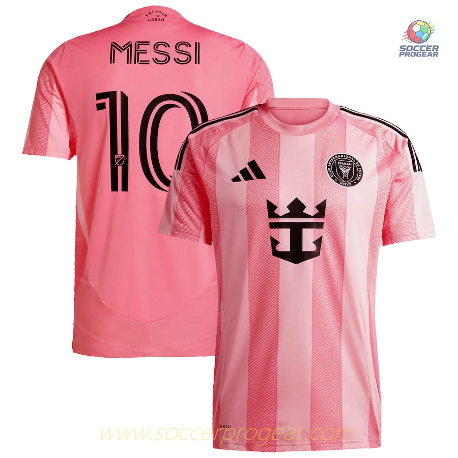 Inter Miami Home Football Soccer Jersey 2025/26 Collection Messi