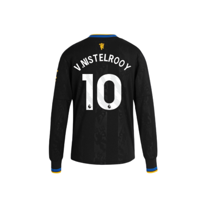 2025-2026 Man Utd Long Sleeve Third Top (Kids) (V.Nistelrooy 10)