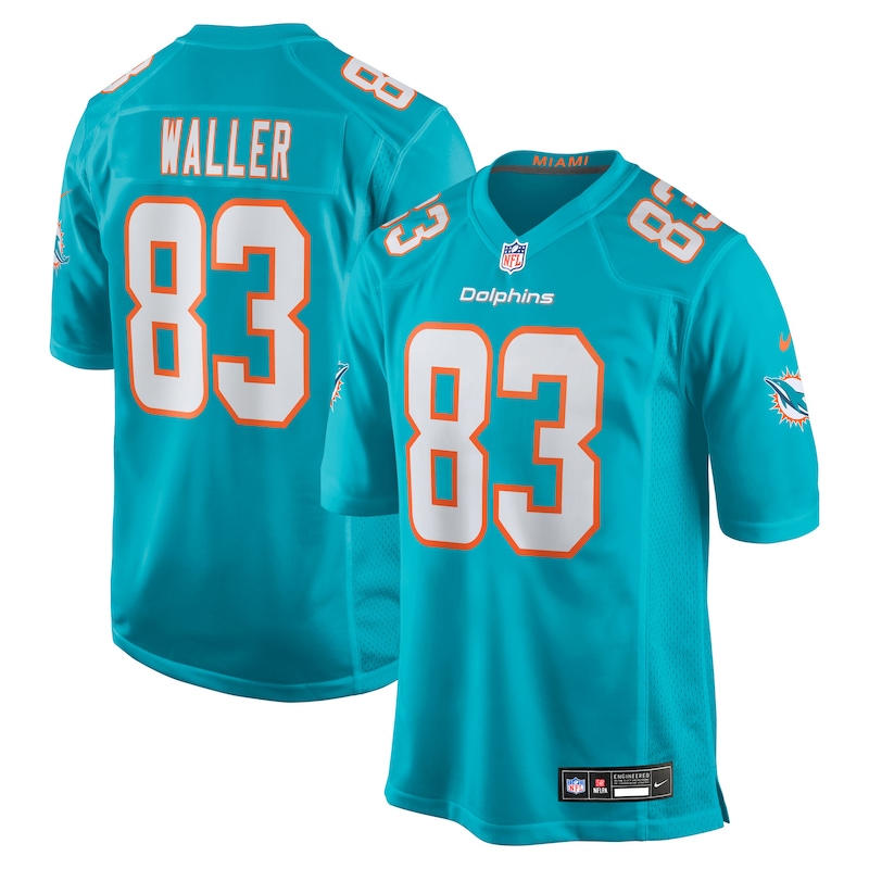 None Darren Waller MIA Dolphins Authentic Fan Apparel Game Day Wear