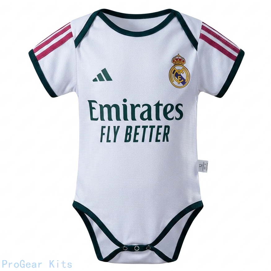 [SPK] Real Madrid Baby Onesie Bodysuit Home Kit 2026/27