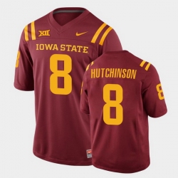 Men's None Game 2024 replica Xavier Hutchinson #8 authentic Jersey