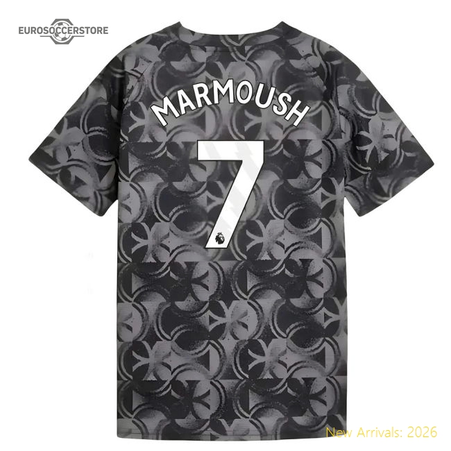 Gentle Kids Man City Marmoush Jersey 2025-2026 Easy-care