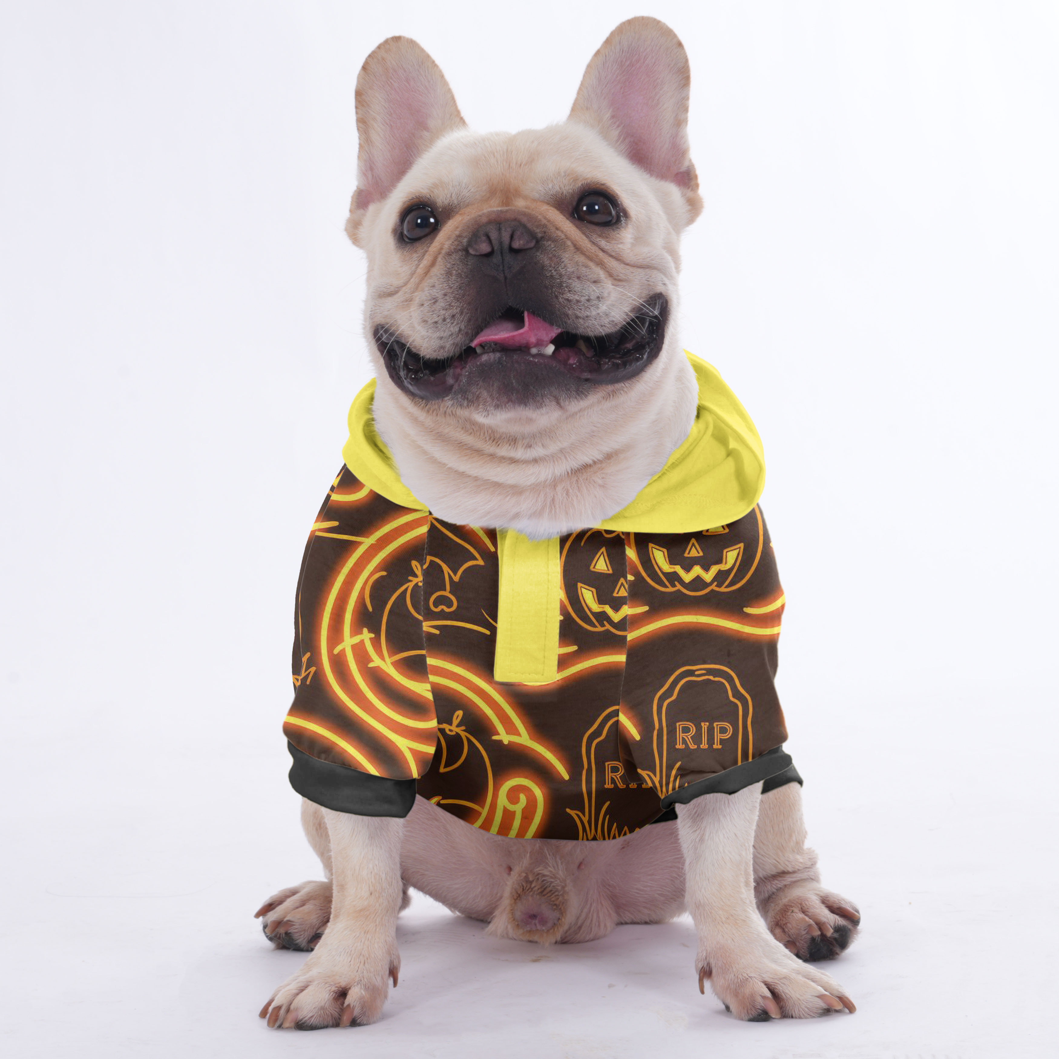 Street-Ready Dash - Halloween Hoodies For French Bulldog | Frenchie S...