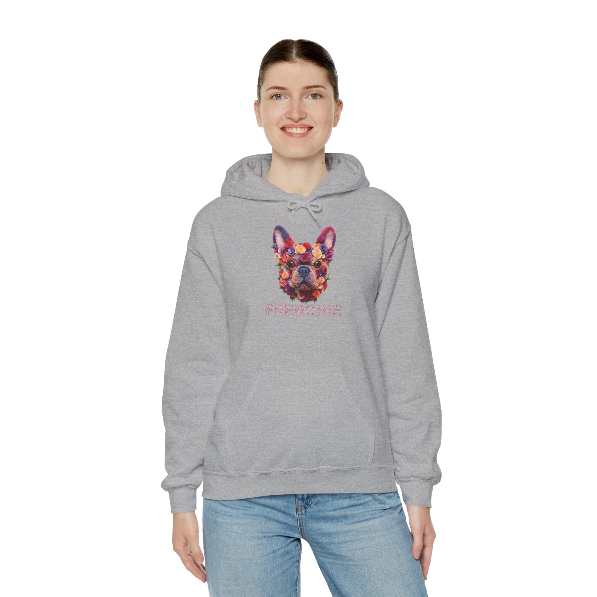 French Bulldog Themed Unisex Hoodie Frenchie Themed Wear | Unique Design