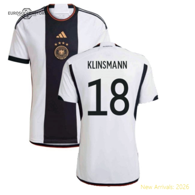Premium Germany 2022-2023 Home Short Sleeve Jersey Modern Moisture-management