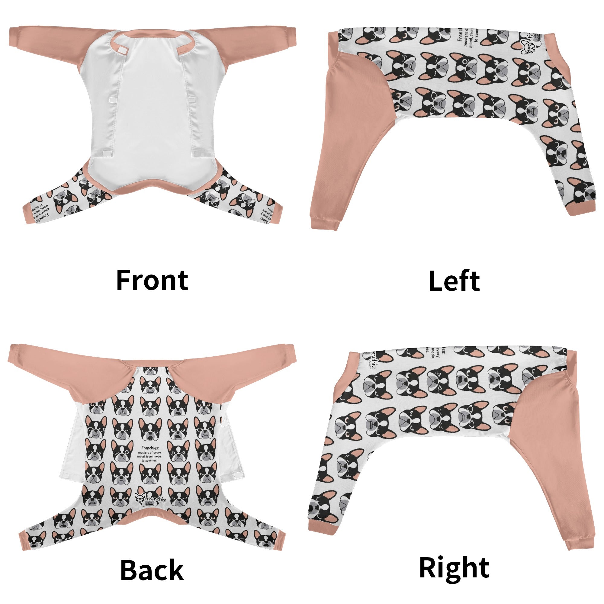 Premium Frenchie Pajamas – Ultra-soft, Cozy, & Adorably Stylish Pet Gear