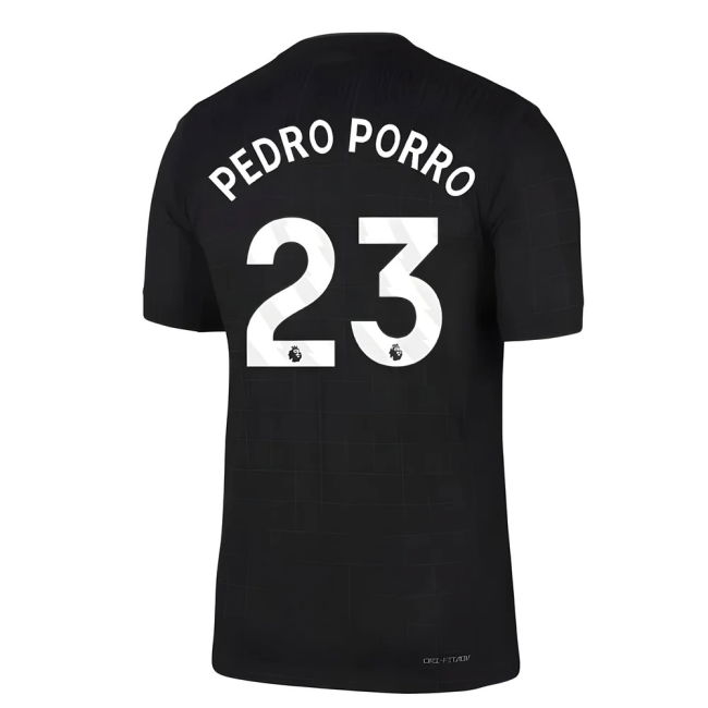 2025-2026 Tottenham Authentic Away Top (Pedro Porro 23)