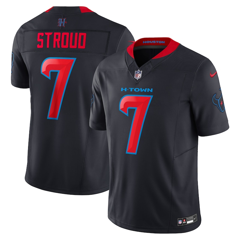 None C.J. Stroud Houston Texans Football Franchise Replica Jersey