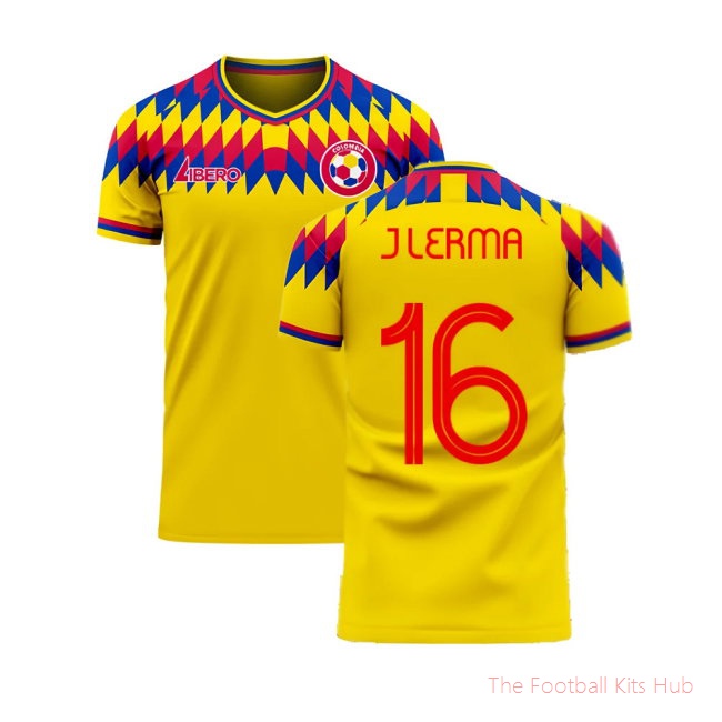 Colombia 2025-2026 Home Concept Football Kit (Libero) (J LERMA 16)