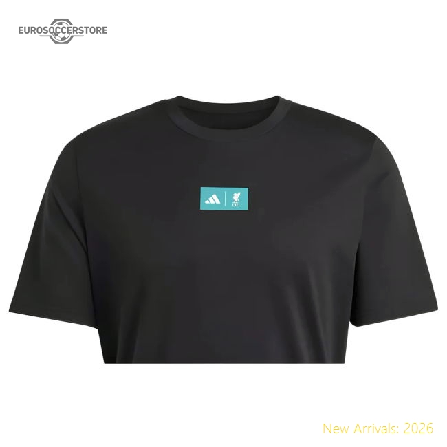 Official 2025-2026 Liverpool Seasonal Graphic Tee (black) - Premium
