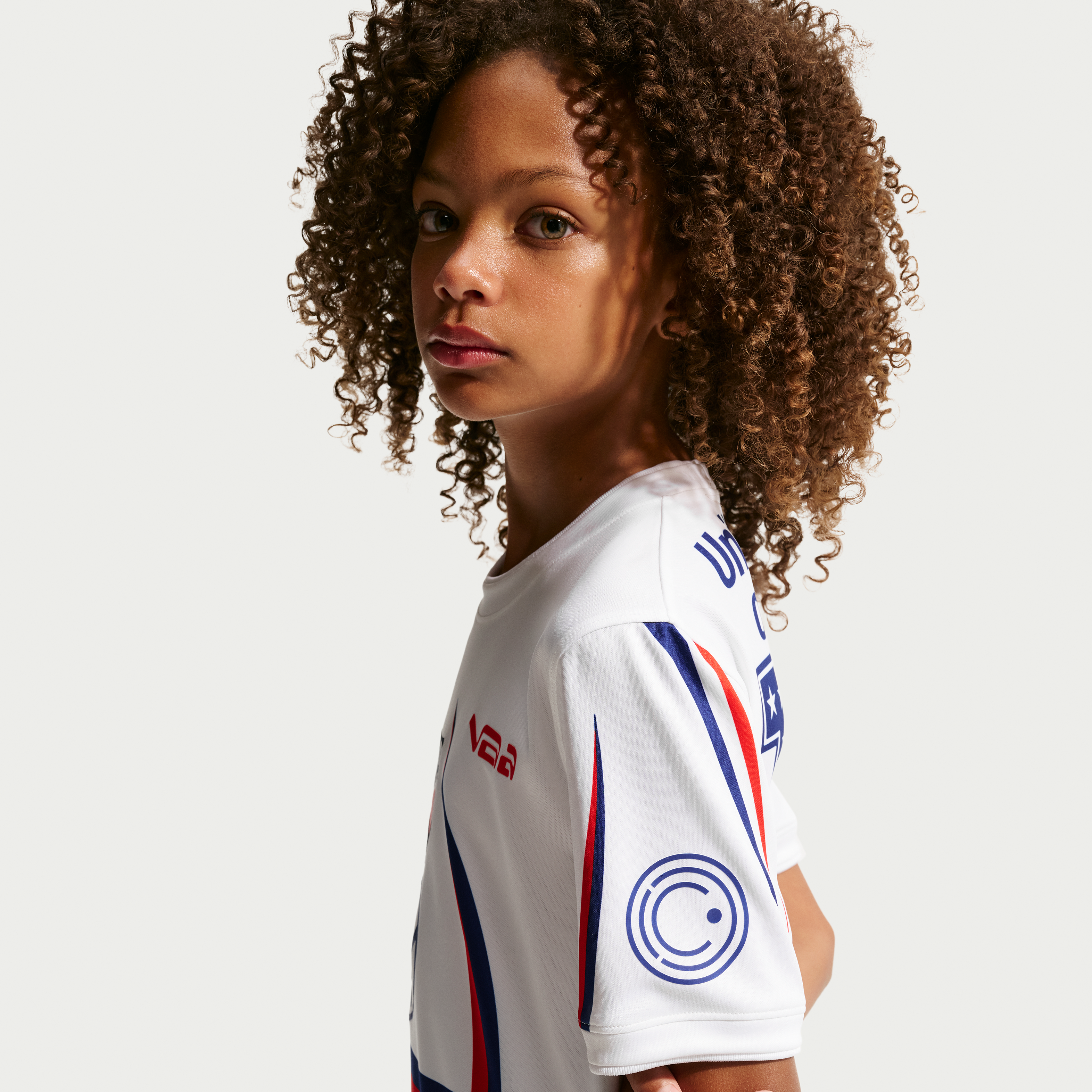 [ESK] USMNT x VAA Youth 2026 Dri-FIT Pre-Match Jersey Top - White