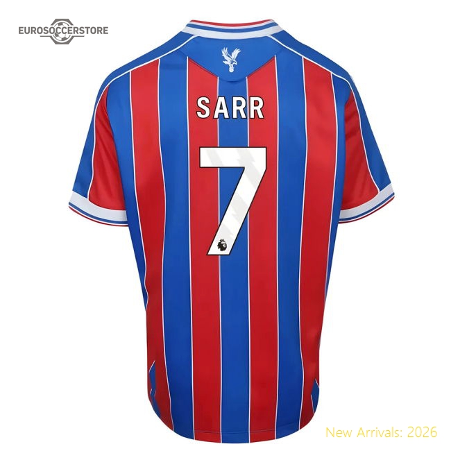 2025-2026 Crystal Palace Home Shirt (Kids) (Sarr 7)