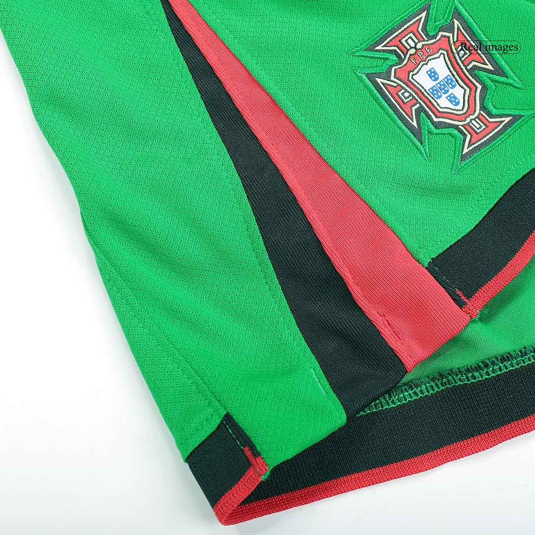 Portugal Home Soccer Shorts Euro 2024 Authentic Kit