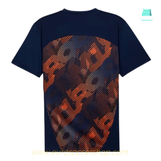 2024-2025 Marseille Pre-Match Shirt (Club Navy)