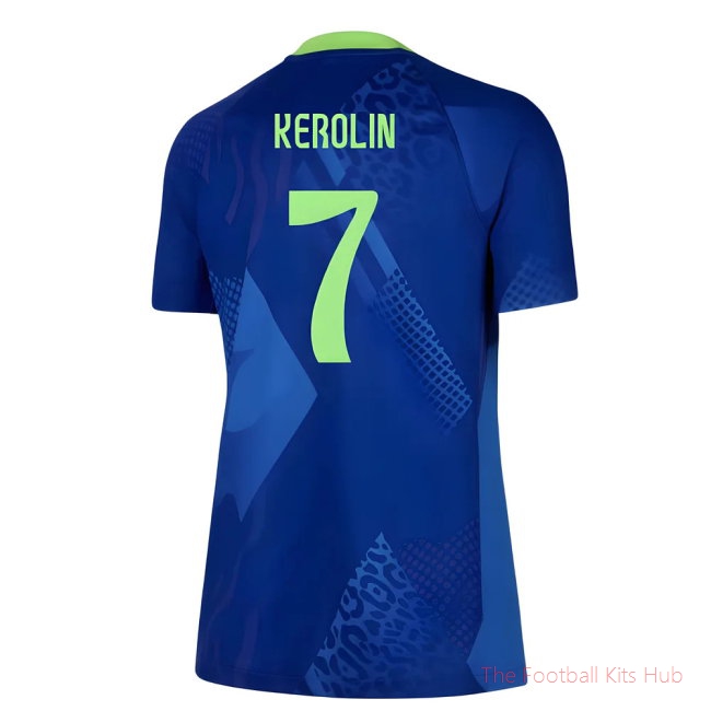 2025-2026 Brazil Womens Team Away Shirt (Ladies) (Kerolin 7)
