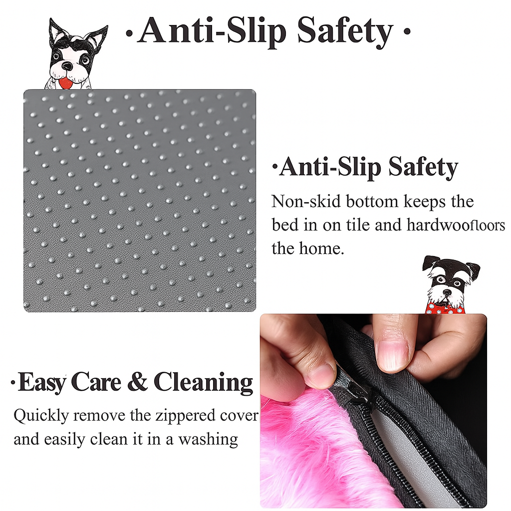 Puppy-Safe Frenchnap French Bulldog Bed Portable – Breathable Comfort...