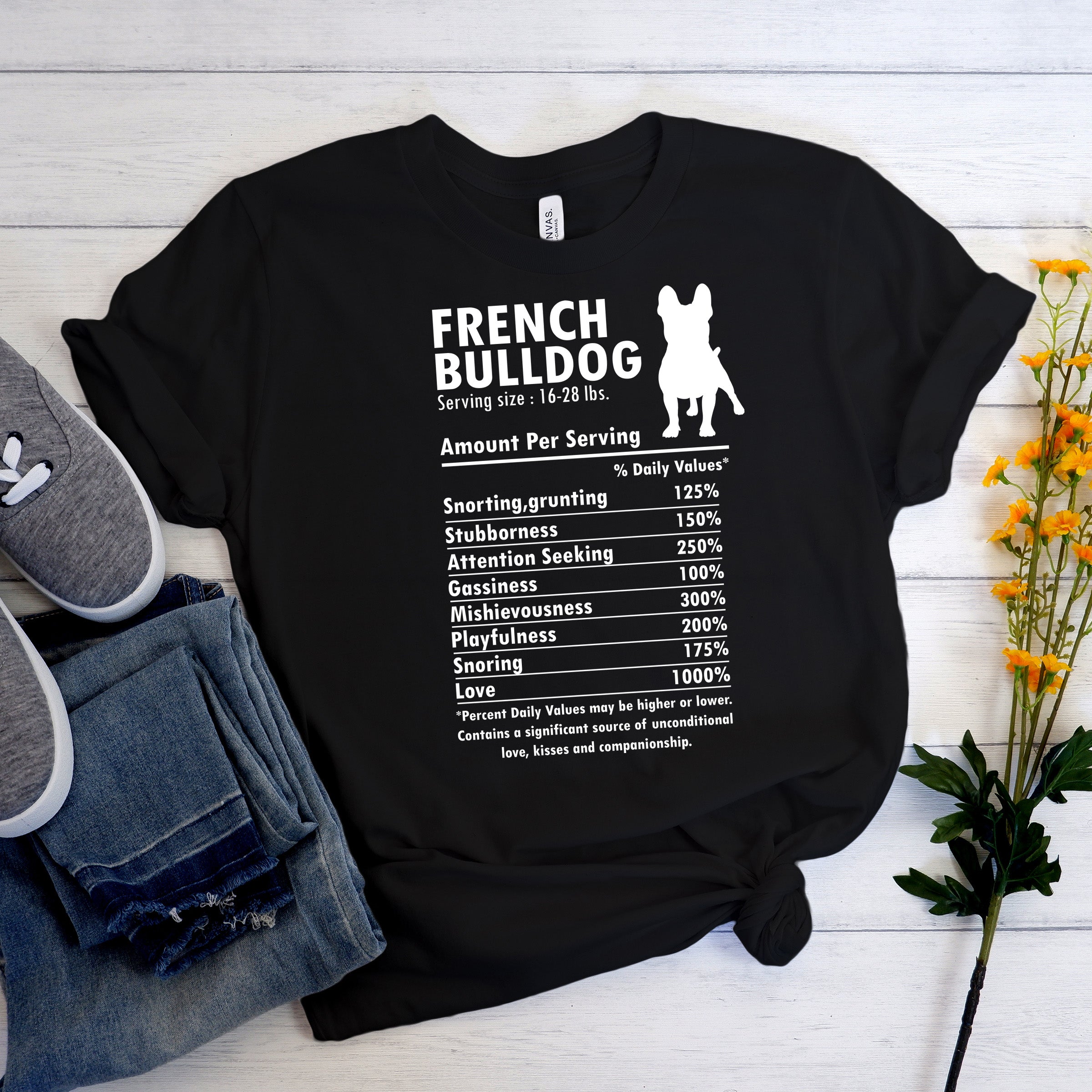Frenchietilt - Durable Unisex T-shirt Indoor Comfort | Stylish Look