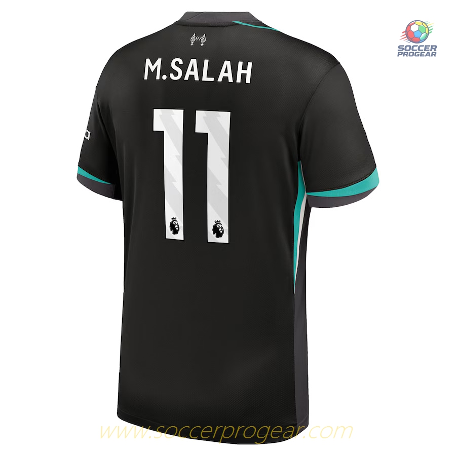 Liverpool Away Soccer Shirt 2024-25 Edition Salah