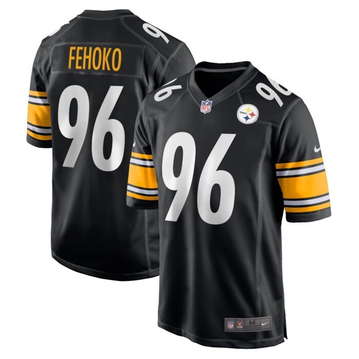 None Men's Pittsburgh Steelers Iconic Game Jersey for NFL Fans