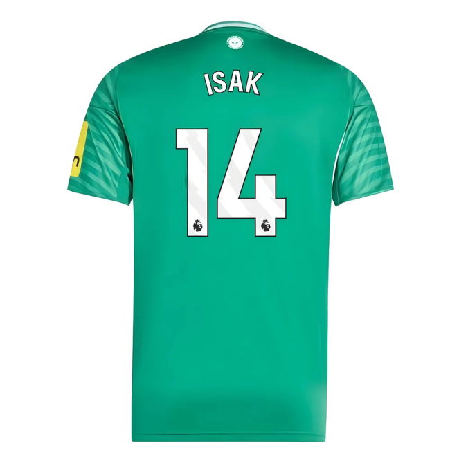 Men's 2025-2026 Newcastle Away Shirt (Isak 14)